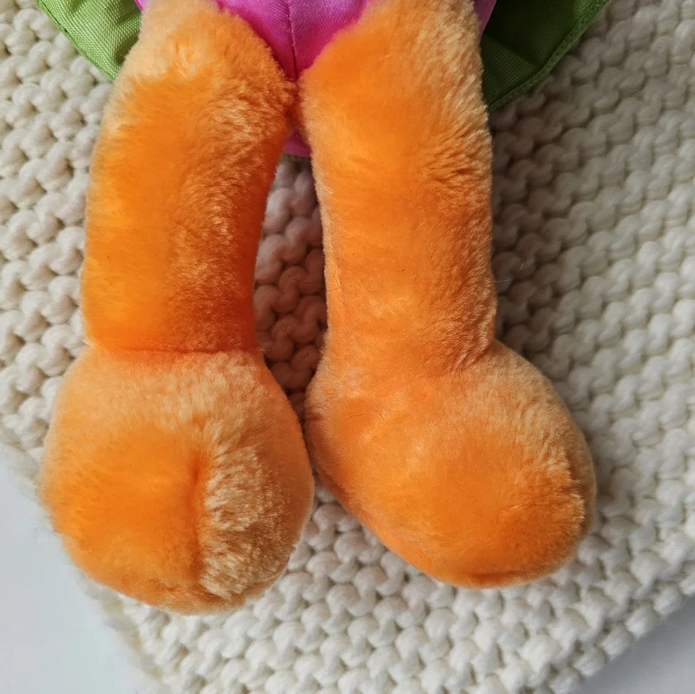 Vintage 1997 Sesame Street Zoe Plush TYCO 12” Super Muppet Rare Toy